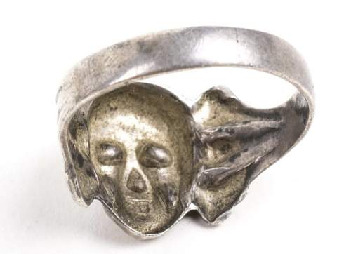 Can anyone tell me any information on this Skull Ring?