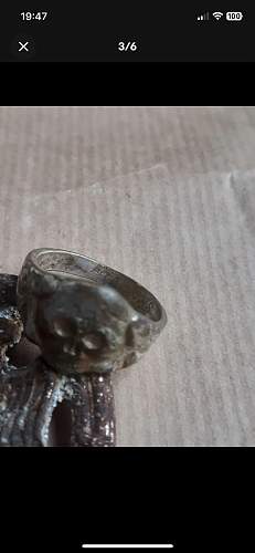 is the ring from the SS?  What is the inscription inside?