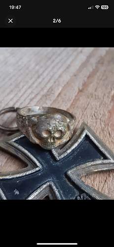 is the ring from the SS?  What is the inscription inside?