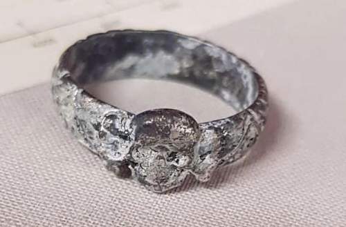 Found a fake ring while digging