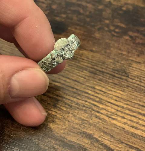 Found a fake ring while digging