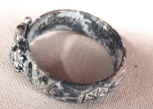 Found a fake ring while digging