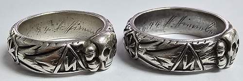 Totenkopf rings