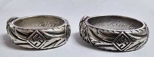 Totenkopf rings