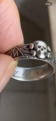 SS honor ring. 1936.