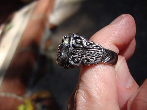 German Skull ring... real or fake?