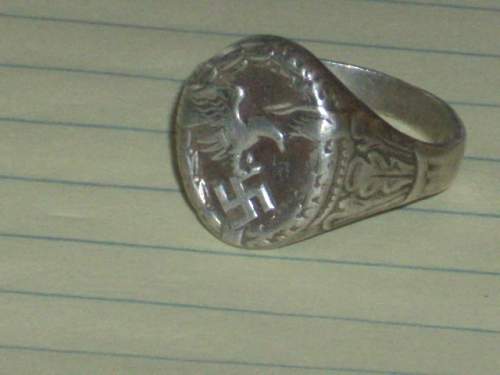 Luftwaffe Pilot's Ring.