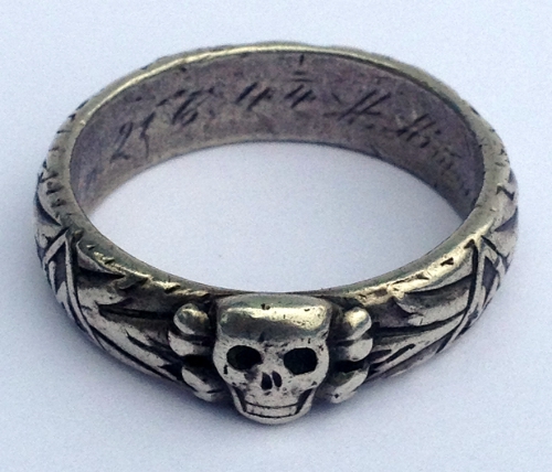 SS Honour Ring for discussion - named to 'Hahn'.