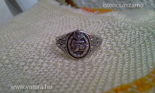 WW2 Nazi ring Panzer honour wehrmacht  ring