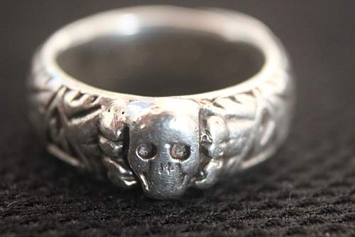 SS Totenkopf Ring I've Not Seen Before