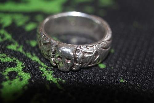 SS Totenkopf Ring I've Not Seen Before