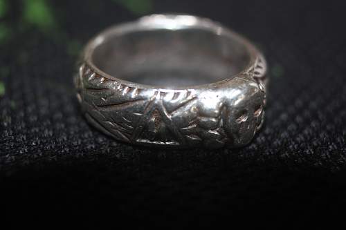 SS Totenkopf Ring I've Not Seen Before