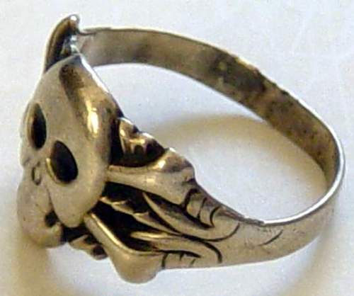 Private purchase Deathshead ring