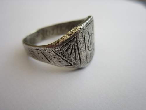 Ostfront ring. Unearthed in England.