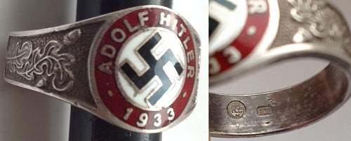 Hitler 1933 ring