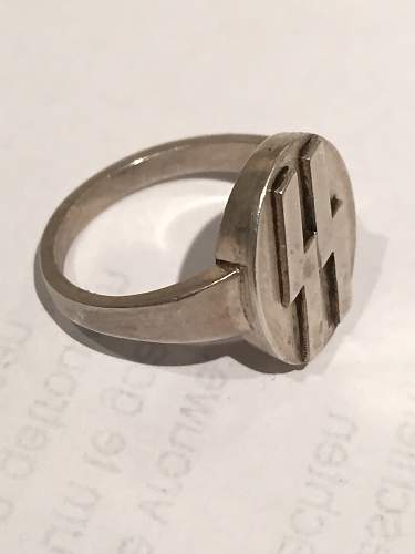 Ring with SS Runes: Real or Fake?