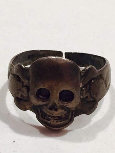 totenkopfring and canteen ring