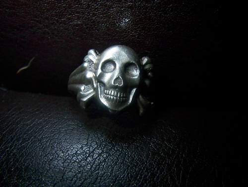 2 Stoned Totenkopf rings up for evaluation!