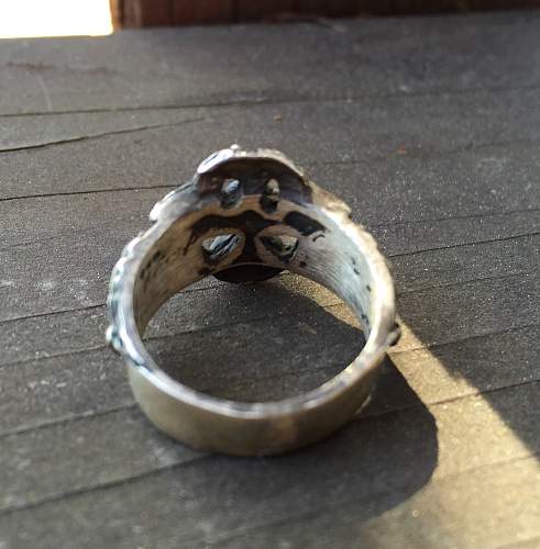 Question SS Nazi Police ring?  Authentic or fake?