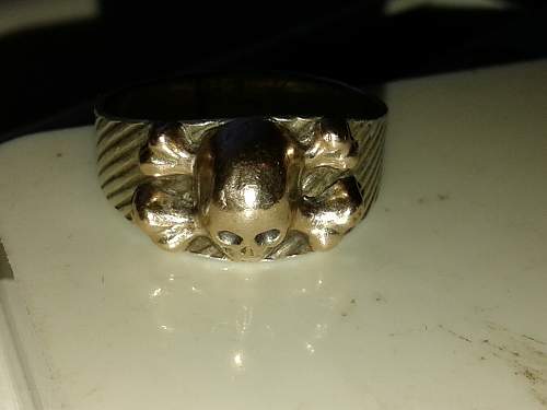 Skull ring (possible ww2)