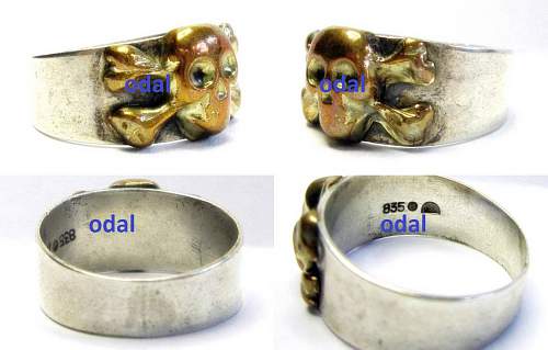 Skull ring (possible ww2)
