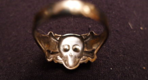 Skull Ring with Red Eyes - Opinions Please!