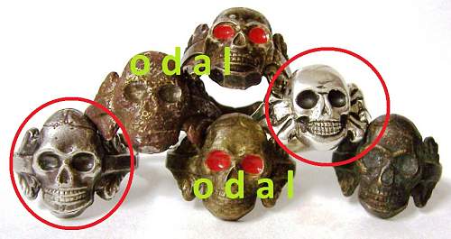A few more skull rings