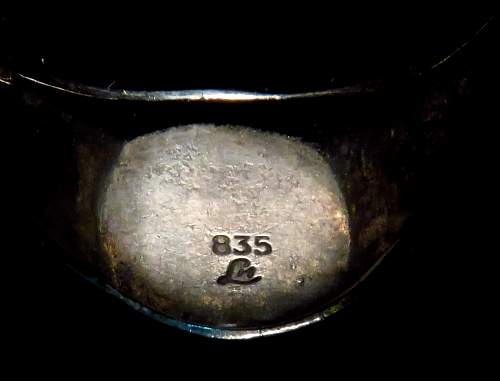 SS TK Ring with Weird Engraving