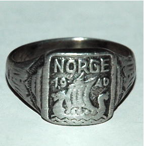 Norge 1940 ring: Is £165 a good price for this?