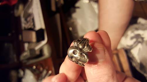 3 skull rings for review