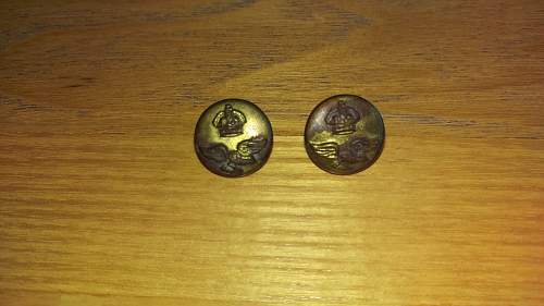 RAF buttons made in India!!!?????