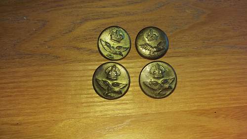 RAF buttons made in India!!!?????