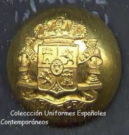 King Alfonso XIII of Spain Infantry Buttons