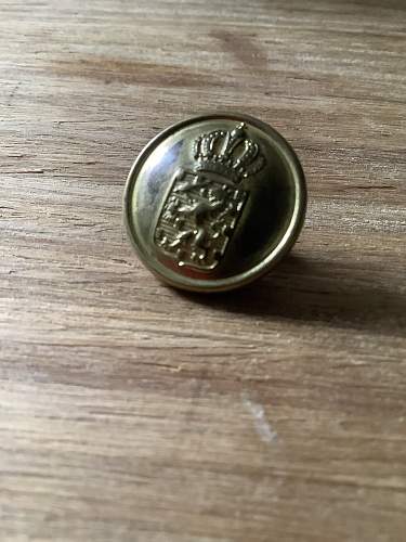 old military button?