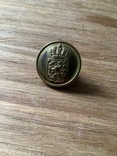 old military button?