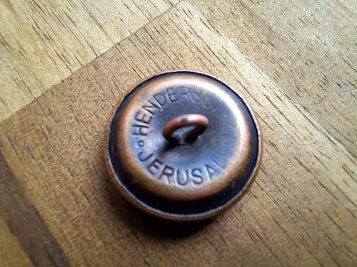 Australian military forces button, Jerusalem made?