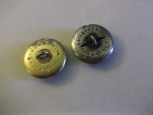 A Small Selection of (Mainly) Naval Buttons