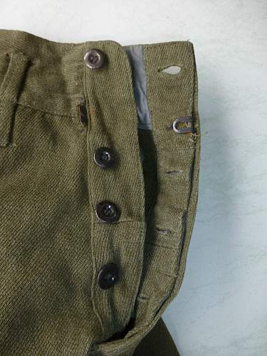 Soviet pants - sharovary - wartime or postwar