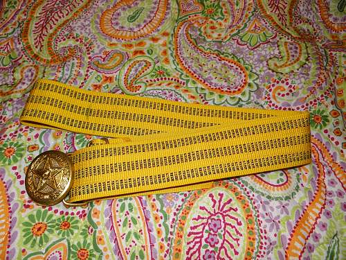 USSR parade belt.