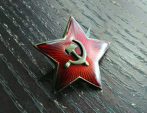 Soviet headgear star cockade dating