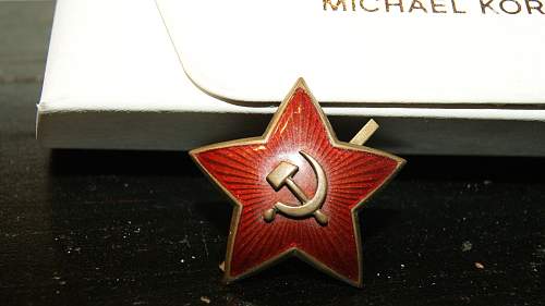 Soviet headgear star cockade dating