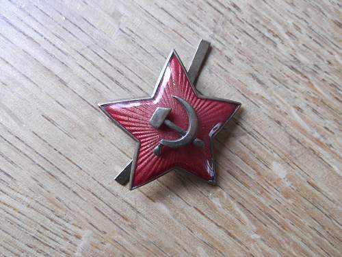 Red Army Star Cockarde