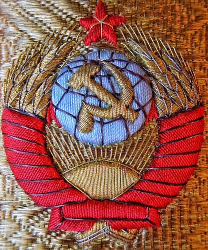 Soviet Marshal embroidery quality on Visor Hats, Shoulder Boards and Uniforms