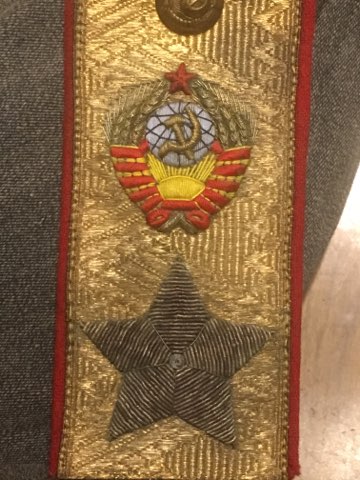 Soviet Marshal embroidery quality on Visor Hats, Shoulder Boards and Uniforms