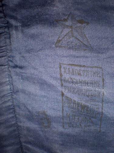 Ink Stamps Inside Early Tunic - Translations Please