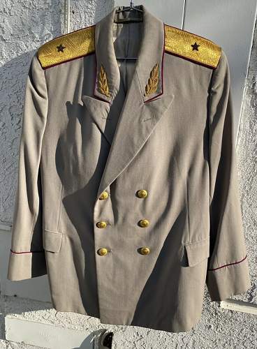 Soviet General's Uniform Question