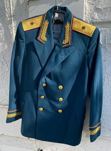 Soviet General's Uniform Question