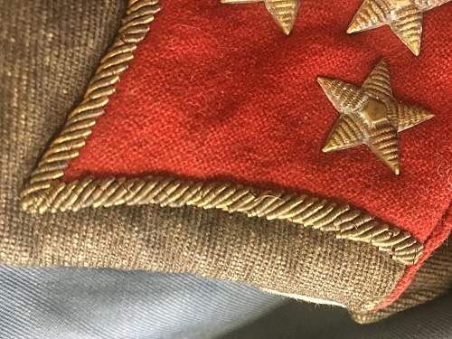 Soviet Marshal embroidery quality on Visor Hats, Shoulder Boards and Uniforms