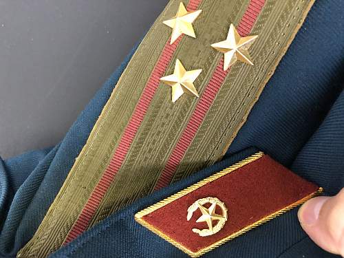 Cold War Era MVD uniform