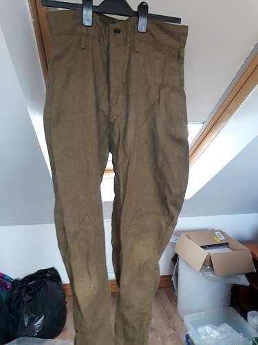 M35 Gymnastiorka and trousers -  standard real or fake query!